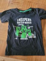 Minecraft Creepers Tshirt Gr. 128 Niedersachsen - Wingst Vorschau