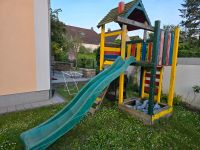 Holz Spielhaus mit Rutsche und Sandkasten Nordrhein-Westfalen - Bad Honnef Vorschau