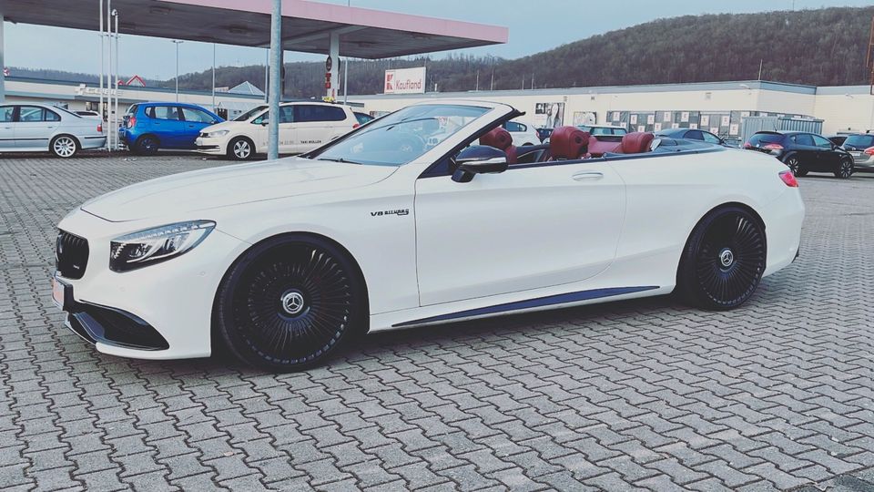 Mercedes Benz S 63AMG-4M+/Swaro/HuD/Burm/360°/SofC/Airsc/Mass/1 in Heidenheim an der Brenz