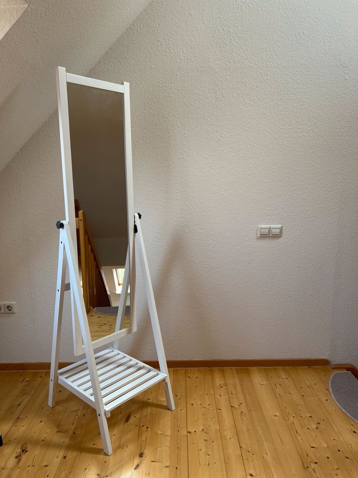 Standspiegel weiß Ikea in Hirschfeld b Zwickau