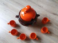 Bowle Jasba Keramik Maibowle 60er 70er retro Orange braun Duisburg - Homberg/Ruhrort/Baerl Vorschau