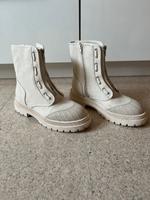 Schuhe Boots Stiefeletten beige Gr. 39 Nordrhein-Westfalen - Herne Vorschau