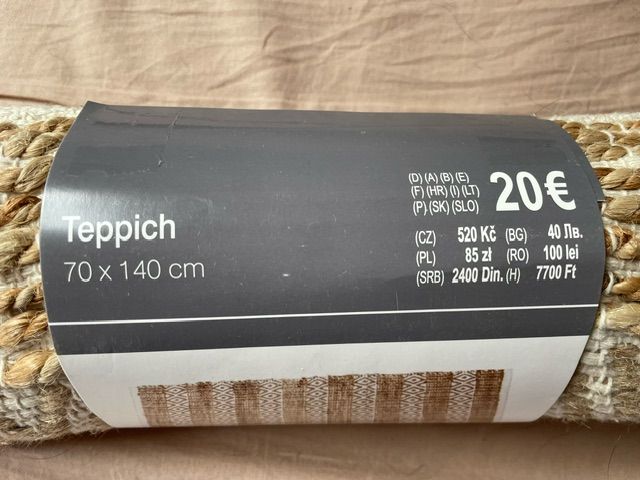 Teppich unbenutzt OVP 70x140cm in Obersulm