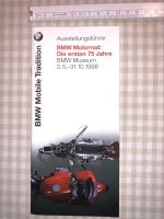 Ausstellungsführer BMW Motorrad Museum Prospekt von 1998 Original Bremen - Oberneuland Vorschau