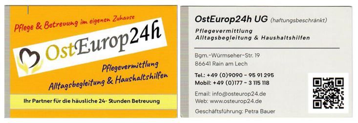 Häusliche 24-Stunden Pflege & Betreuung  in Baden-Württemberg in Stuttgart