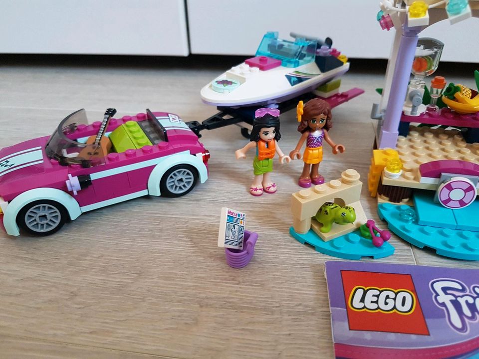 LEGO Friends Andreas Rennboot-Transporter (41316) in Hochheim am Main