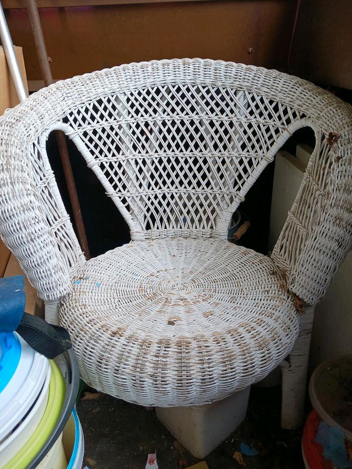 Garten Möbel Tisch Stuhl Sessel Rattan in Nagold
