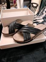 Tamaris Pantoletten schwarz/rosegold 39 Nordrhein-Westfalen - Alsdorf Vorschau