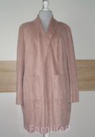 Ulla Popken Longjacke Kurzmantel 50 Long-Blazer Velourslederoptik Niedersachsen - Danndorf Vorschau