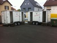 Toilettenwagen Klowagen WC Anhänger vermieten mieten Hessen - Mainhausen Vorschau