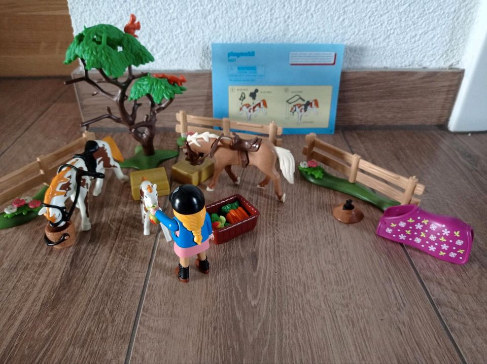 Playmobil Pferde Koppel in Tuningen