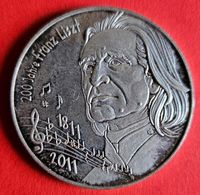 Medaille: Deutschland 200 Jahre Franz Liszt Herzogtum Lauenburg - Lauenburg Vorschau