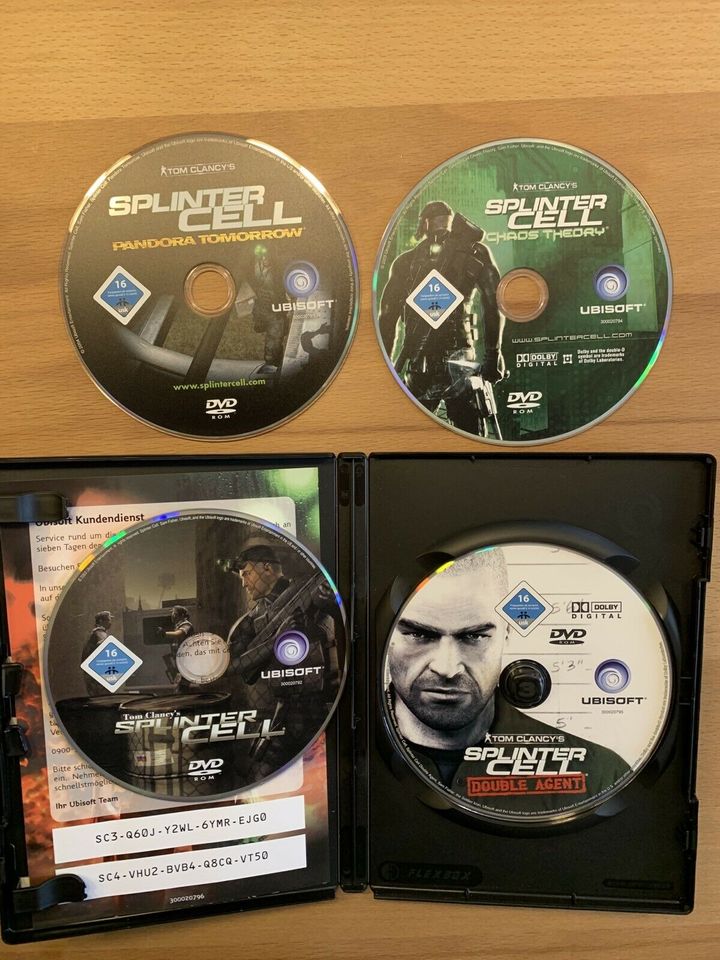 Splinter Cell - Tom Clancy‘s - Sammlung in Brühl