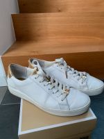 Michael Kors Sneaker weiß Gr. 38 Leder Top OVP Turnschuhe Bayern - Eggenfelden Vorschau