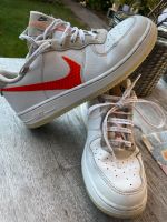 Nike Sneaker Gr. 35 Weiss mit neon-orange Preis inklusive Versand Bayern - Bach an der Donau Vorschau