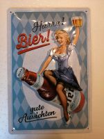 Blechschild "Hurra Bier" - Neu - inkl. unvers. Versand Rheinland-Pfalz - Idar-Oberstein Vorschau