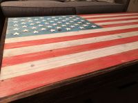 Wandbild, Deko, rustikale US-Flagge aus Altholz, Super-Bowl Deko Hessen - Babenhausen Vorschau