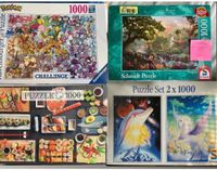 UNVOLLST. Ravensburger Schmidt Puzzle 1000 Pokemon Delfin Einhorn Duisburg - Friemersheim Vorschau