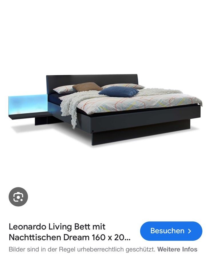 Bett von Leonardo 160x200 in Meerbusch