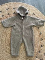 Engel Natur Wollfleece Overall Anzug Baby beige braun Wolle Nordrhein-Westfalen - Harsewinkel Vorschau