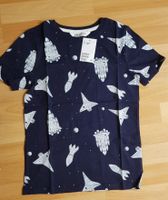 Shirt "Raumschiffe", dunkelblau, Gr. 134/140, neu Duisburg - Duisburg-Mitte Vorschau