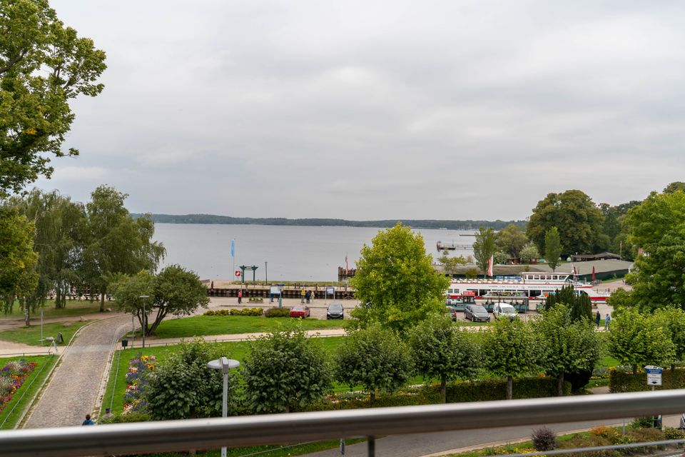 Schönes Stadthaus + Einlieger-Whg. im kleinen Vorderhaus, beide mit freiem Blick auf die Müritz in Waren (Müritz)