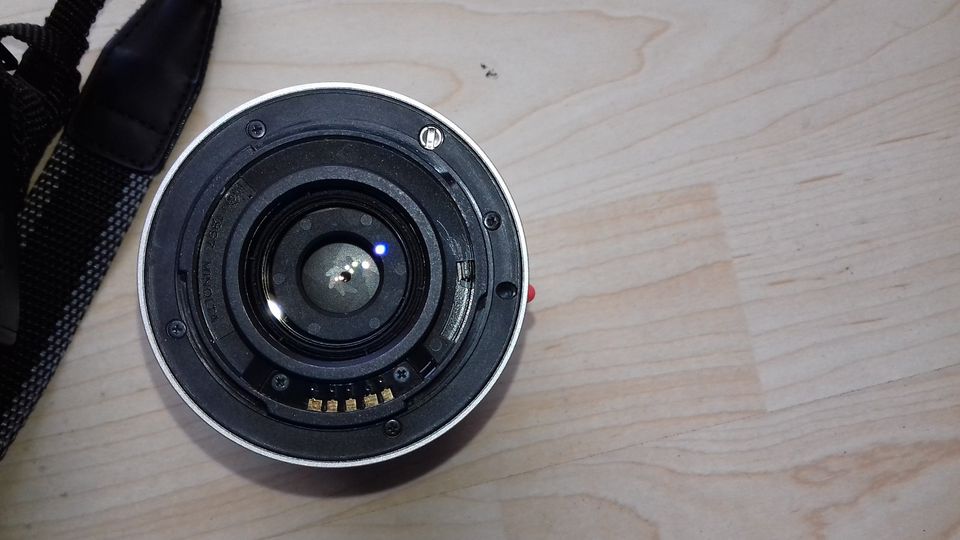 Minolta Dynax 505 si SLR Kamera mit 2 Objektiven und Tasche in Stelle