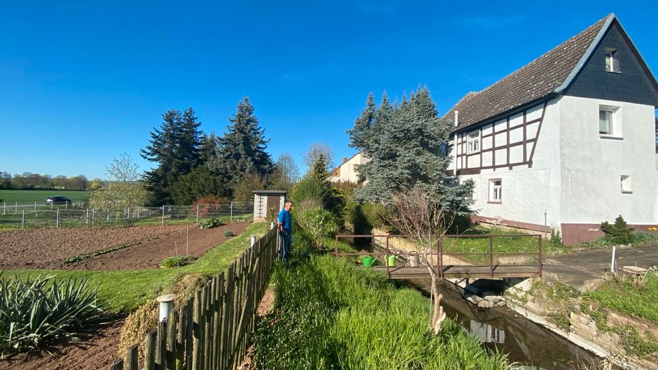 Einfamilienhaus mit großem Garten am Floßgraben in Wetterzeube