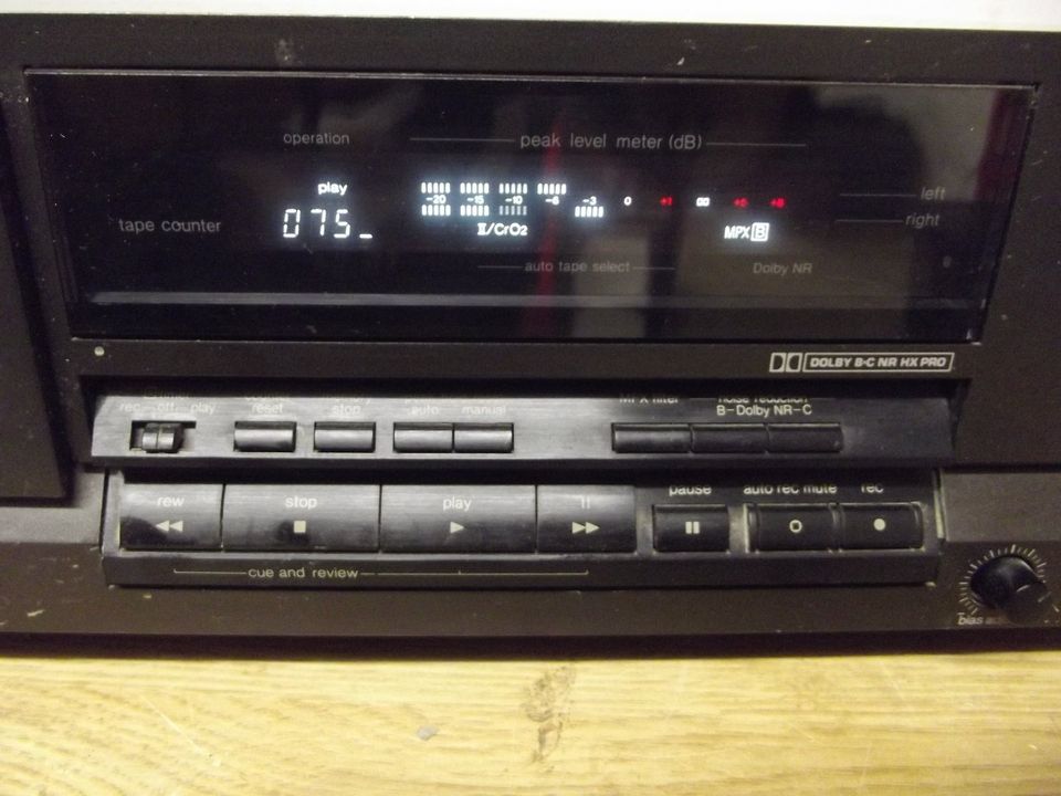 Technics Tape-Deck RS-B465 Hifi Baustein Kassetten-Deck Cassette in Wachtberg