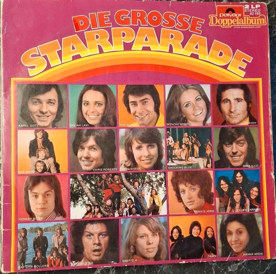 Schallplatten 8 Stück Schlager 1970 bis 1980 in Hebertsfelden