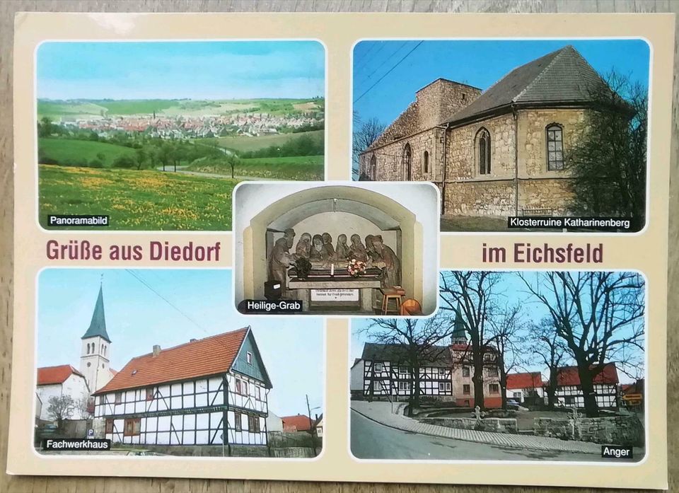 Briefmarken, Ganzsachen, Bildpostkarte, Brief in Wendehausen