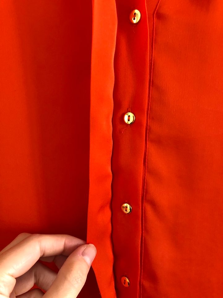 H&M Bluse orange neuwertig M 38 in Heidelberg