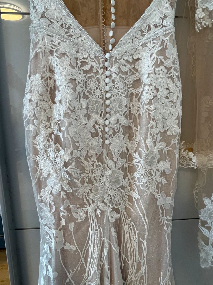 Meerjungfrau Brautkleid große 36-38 zu verkaufen in Saarbrücken