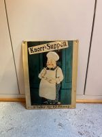 Knorr Retro Blechschild Werbeschild Knorr‘s Suppen Suppe Bayern - Ottenhofen Vorschau