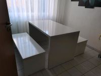 Tisch stabil Tischler 2 Sitzbänke 137x80cm Niedersachsen - Steinfeld Vorschau