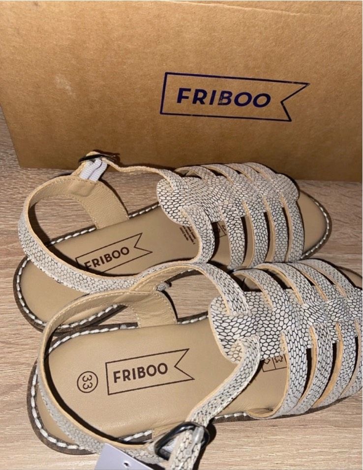 Friboo Leder Sommer Schuhe festliche Sandalen Neu 33 in Buchholz in der Nordheide