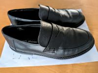 Schwarze Slipper Lederschuhe Gr. 37 Nordrhein-Westfalen - Korschenbroich Vorschau