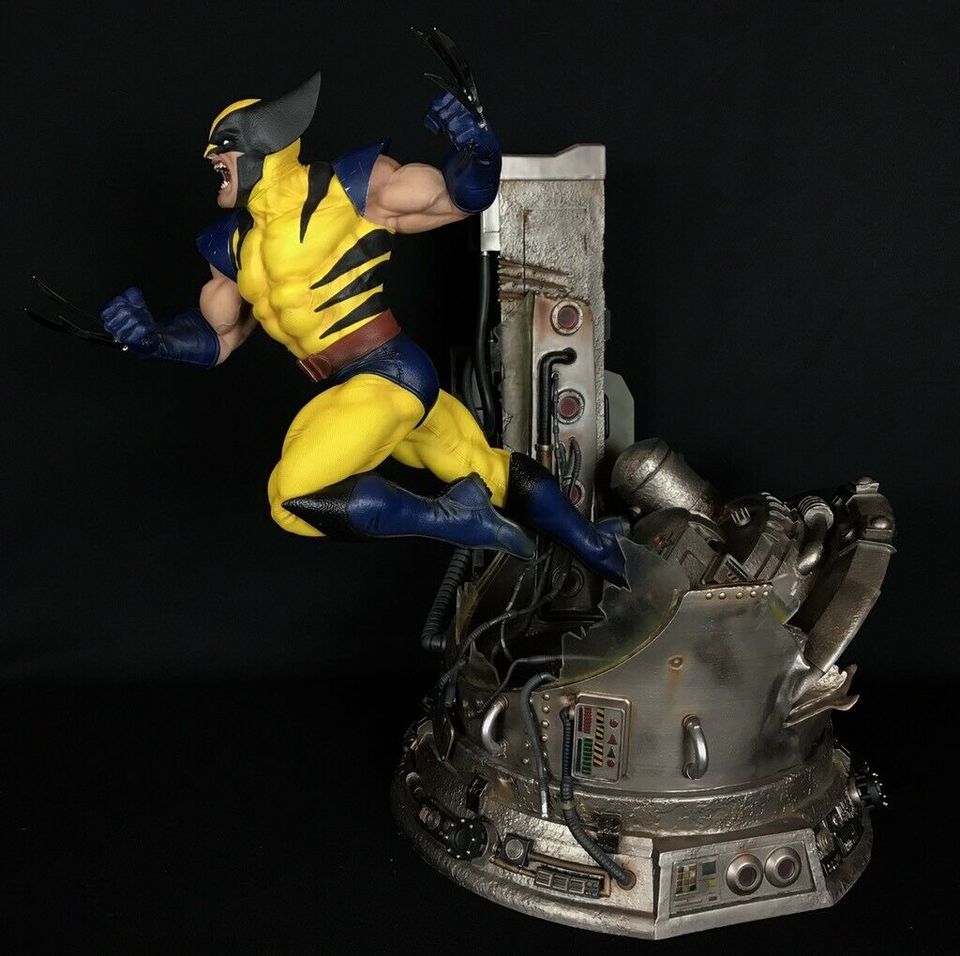 Wolverine 1/4 Legacy Replica Iron Studios Sideshow Marvel X-Men in Mayen