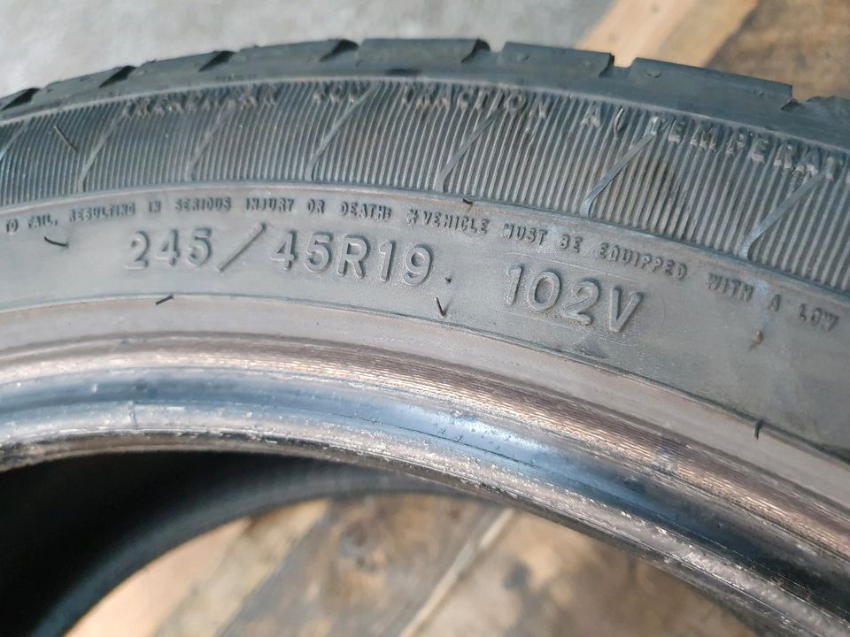 Goodyear Runflat Sommerreifen 2x 245/45 R19 102V - 245 45 19 in Sindelfingen