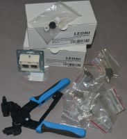 Leoni Kerpen RJ45 Module + Vario Dosen 2fach + Crimp - Zange Hamburg-Nord - Hamburg Ohlsdorf Vorschau