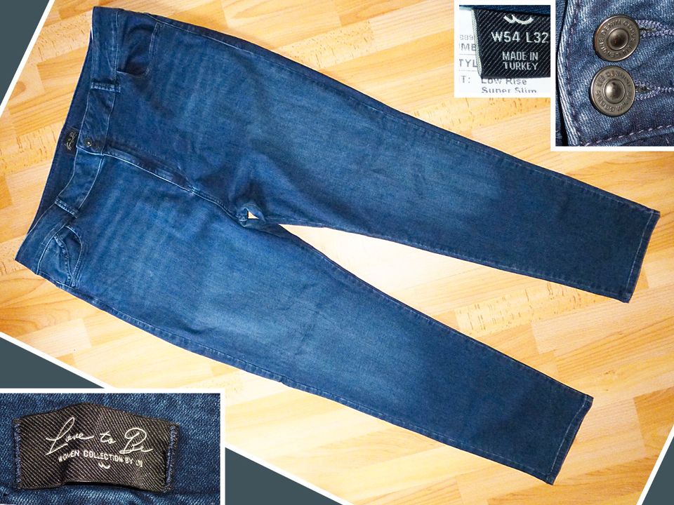 Tolle bequeme LTB JEANS * Vivien * Stretch * W54 / L32 * NEUw. in Borken