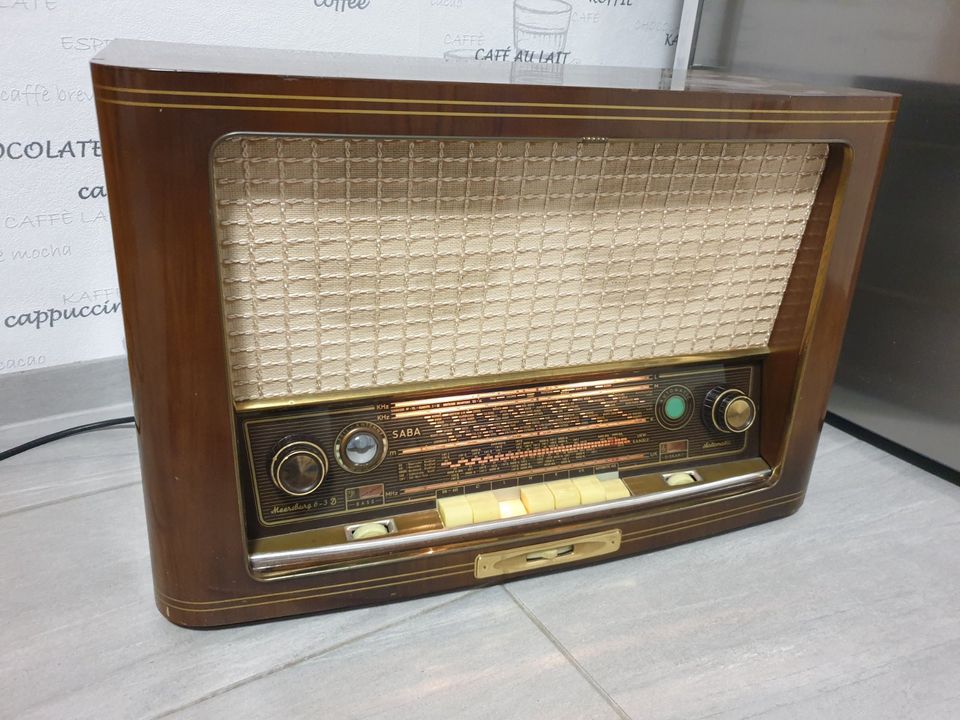 Saba Meersburg 6-3D mit Bluetooth Restauriert Röhrenradio Vintage in Neunkirchen Siegerland