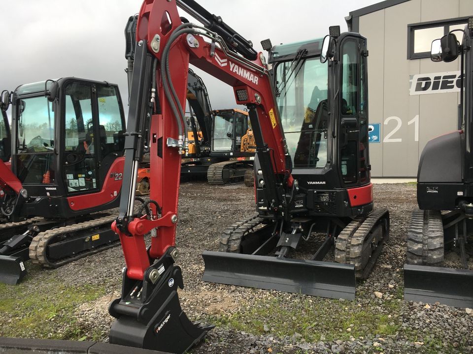 YANMAR ViO27 Minibagger - Miete ab 72€/Tag - Kauf auf Anfrage in Polch