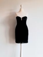 JASMINE DI MILO Bandeau Samt Kleid 34 XS Schwarz Eimsbüttel - Hamburg Harvestehude Vorschau