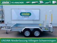 Pkw Anhänger UNSINN  Baumaschinenanhänger UB 3016-30-14 Baden-Württemberg - Villingen-Schwenningen Vorschau