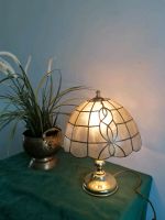 Alte Lampe Tischlampe Leuchte Messing Vintage Schildplat München - Bogenhausen Vorschau