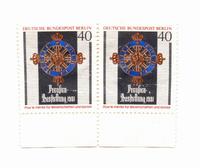 Ungestempelte Doppel-Briefmarke Preußen-Ausstellung Berlin 1981 Bayern - Kirchham Vorschau