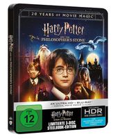 Harry Potter und der Stein der Weisen Blu-ray limited Steelbook Bayern - Grettstadt Vorschau