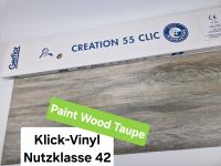 Klick-Vinyl 243m² Vinyl-Boden Holz-Optik Design-Boden Fussboden Gerflor 0856 Creation Clic 55 Paint Wood Taupe Rest-Posten Lagerverkauf Bodenbelag kein Laminat Pvc Parkett Nordrhein-Westfalen - Augustdorf Vorschau