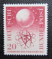 Briefmarke Forschungsförderung 1955, Michel-Nr. 214, postfrisch Bayern - Selb Vorschau
